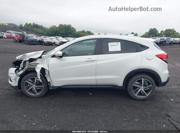 3CZRU6H57MM745100 2021 HONDA HR-V White Widok wnętrza 360 stopni