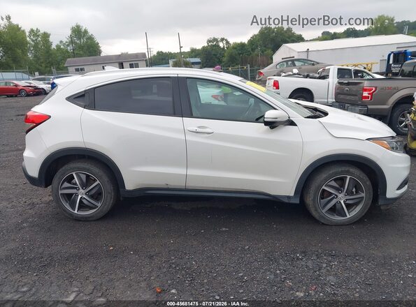 3CZRU6H57MM745100 2021 HONDA HR-V White Widok wnętrza z tyłu