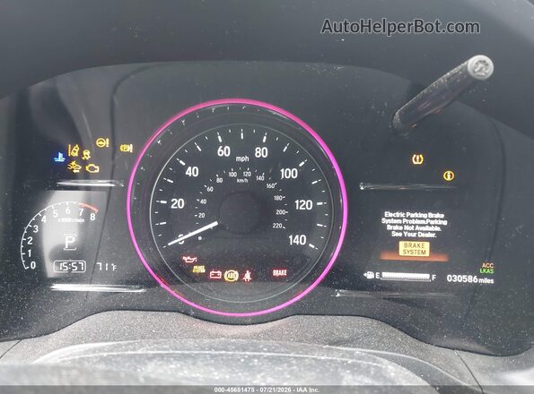 3CZRU6H57MM745100 2021 HONDA HR-V White Widok tylnych siedzeń