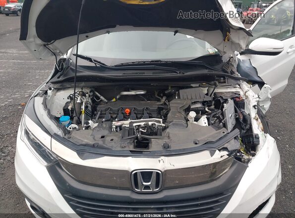 3CZRU6H57MM745100 2021 HONDA HR-V White Widok z tyłu