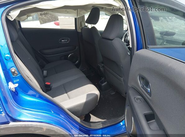 3CZRU6H57NM734504 2022 HONDA HR-V Blue VIN sticker view