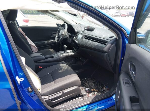3CZRU6H57NM734504 2022 HONDA HR-V Blue Front interior view