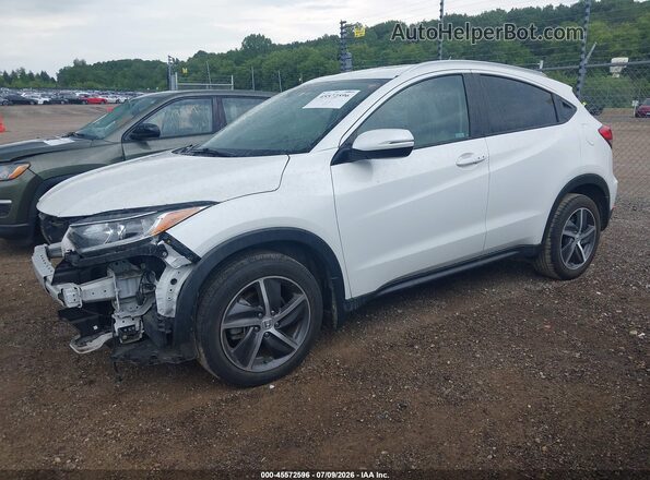 3CZRU6H57NM746460 2022 HONDA HR-V White წინა მარცხენა ხედი სამი მეოთხედიდან