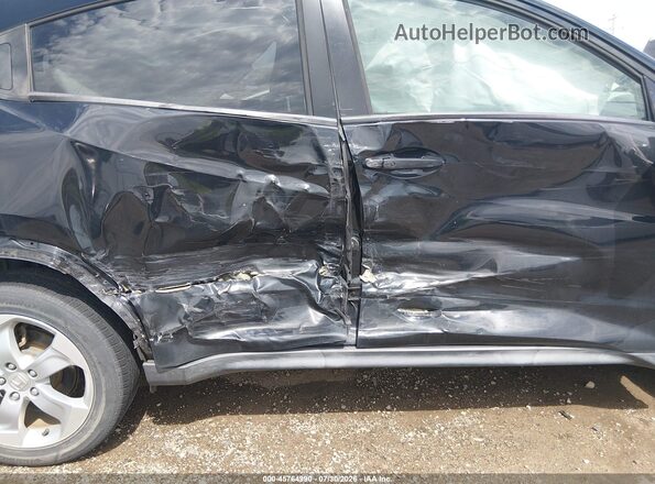 3CZRU6H58GM754408 2016 HONDA HR-V Black Widok z przodu