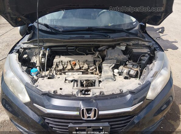 3CZRU6H58GM754408 2016 HONDA HR-V Black Widok z tyłu
