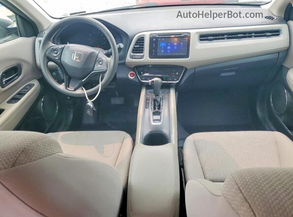 3CZRU6H58HM727906 2017 HONDA HR-V White Առջևի վահանակի տեսք