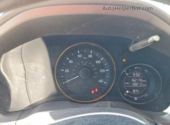3CZRU6H58JG700659 2018 HONDA HR-V Gray Սարքավորումների վահանակի տեսք
