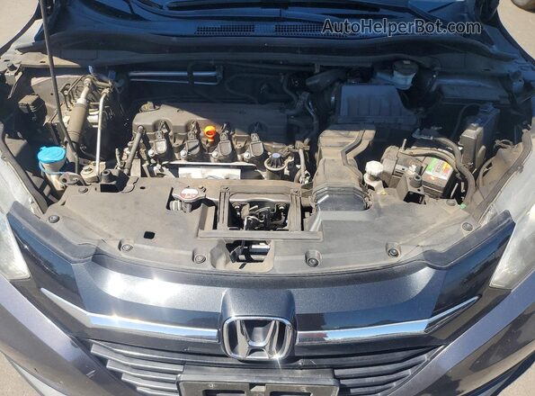 3CZRU6H58JG707904 2018 HONDA HR-V Gray Rear interior view