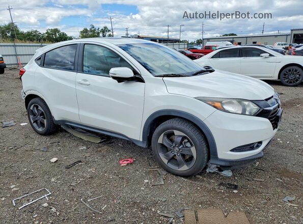 3CZRU6H58JM720539 2018 HONDA HR-V White Delantero derecho