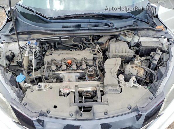3CZRU6H58JM720539 2018 HONDA HR-V White Vista del compartimento del motor