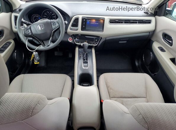 3CZRU6H58JM720539 2018 HONDA HR-V White Vista del salpicadero