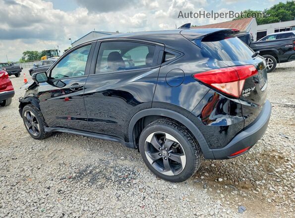 3CZRU6H58JM726261 2018 HONDA HR-V Черный Задняя левая четверть