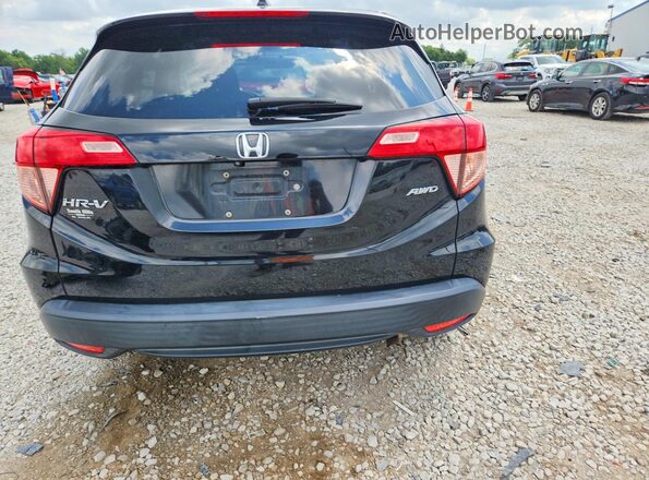 3CZRU6H58JM726261 2018 HONDA HR-V Черный Вид сзади
