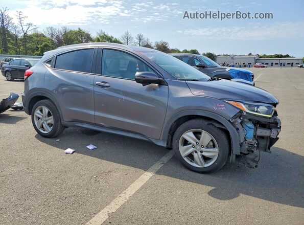 3CZRU6H58KM727220 2019 HONDA HR-V Gray Przód prawy
