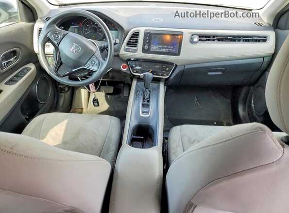 3CZRU6H58KM727220 2019 HONDA HR-V Gray Widok deski rozdzielczej