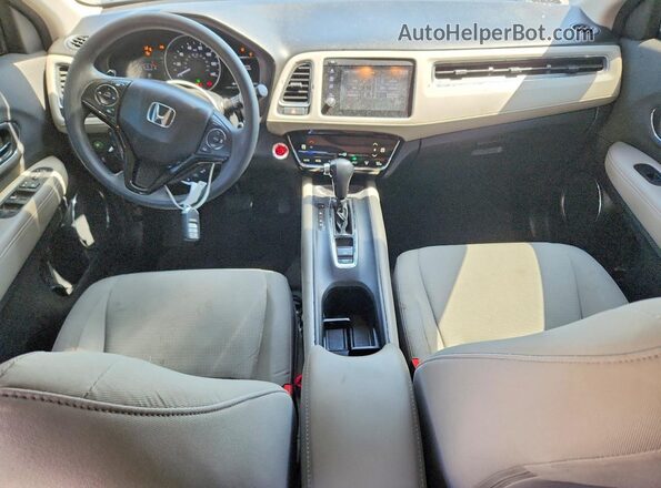 3CZRU6H58KM729713 2019 HONDA HR-V Gray Առջևի վահանակի տեսք