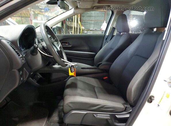 3CZRU6H58KM742428 2019 HONDA HR-V White Widok wnętrza z przodu