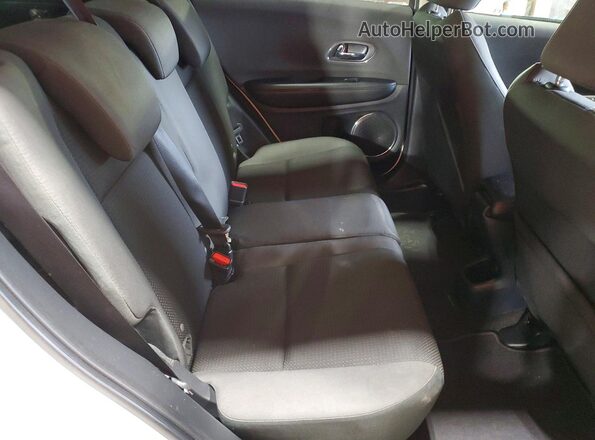 3CZRU6H58KM742428 2019 HONDA HR-V White Widok wnętrza z tyłu