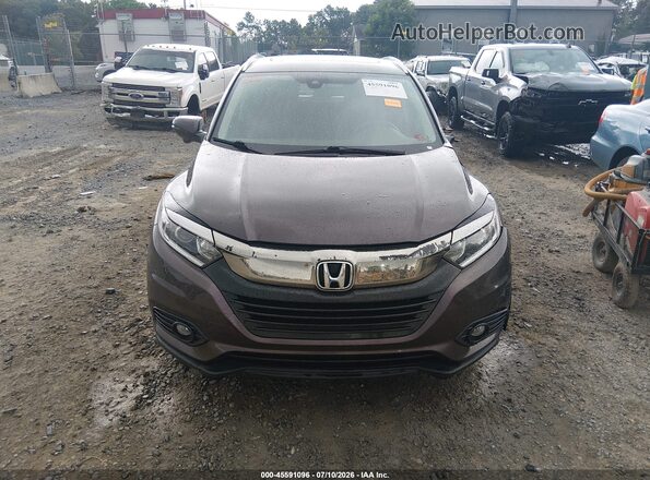 3CZRU6H58LM736579 2020 HONDA HR-V Purple Vista del cuadro de instrumentos