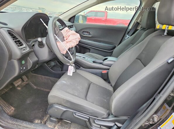 3CZRU6H58MM700456 2021 HONDA HR-V Черный Вид салона спереди