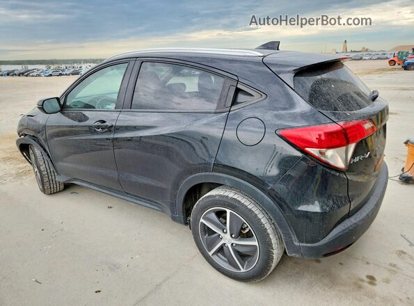 3CZRU6H58MM700456 2021 HONDA HR-V Черный Задняя левая четверть