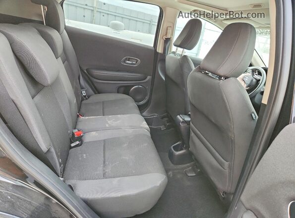 3CZRU6H58MM700456 2021 HONDA HR-V Черный Вид задних сидений
