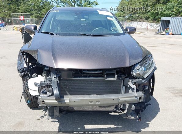 3CZRU6H58MM726166 2021 HONDA HR-V Purple წინა ხედი