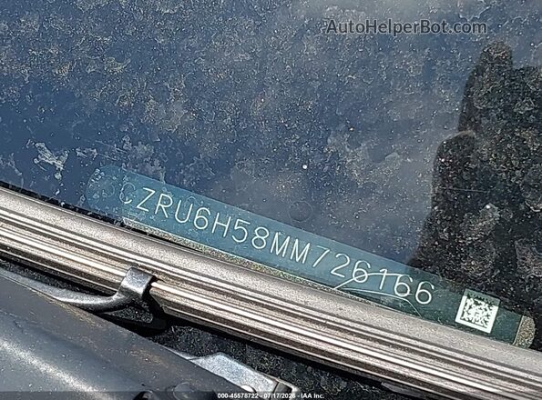 3CZRU6H58MM726166 2021 HONDA HR-V Purple 