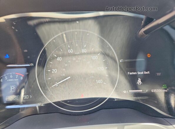 3CZRU6H58NM701754 2022 HONDA HR-V Silver ხელსაწყოთა პანელის ხედი