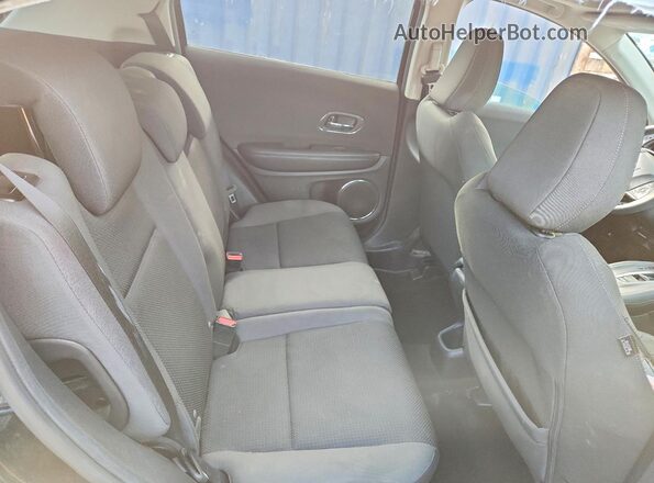 3CZRU6H58NM707277 2022 HONDA HR-V Black Հետևի նստատեղերի տեսք