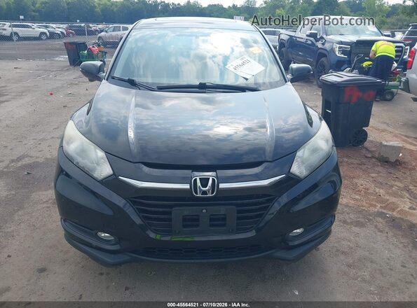 3CZRU6H59HG703015 2017 HONDA HR-V Black ხელსაწყოთა პანელის ხედი