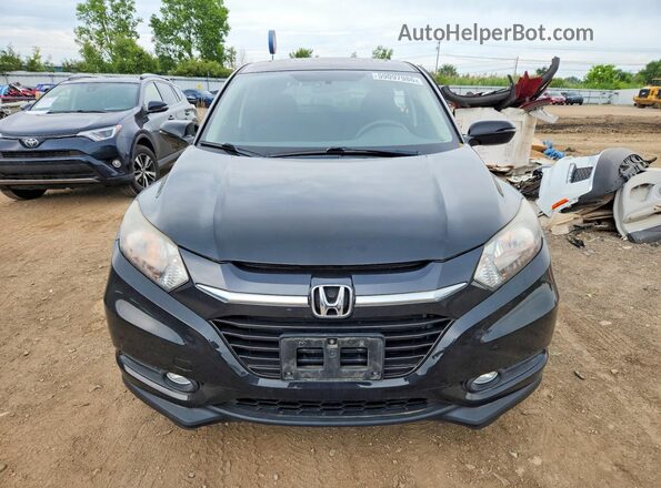 3CZRU6H59HG704441 2017 HONDA HR-V Black Դիմացի տեսք