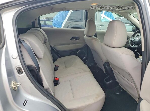 3CZRU6H59HM702271 2017 HONDA HR-V Серебряный Вид задней части салона
