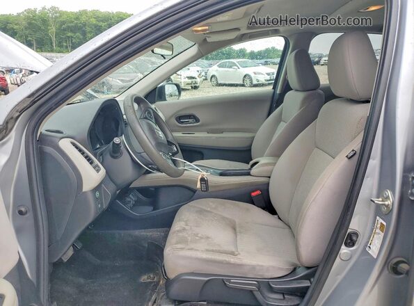 3CZRU6H59HM702271 2017 HONDA HR-V Серебряный Вид салона спереди