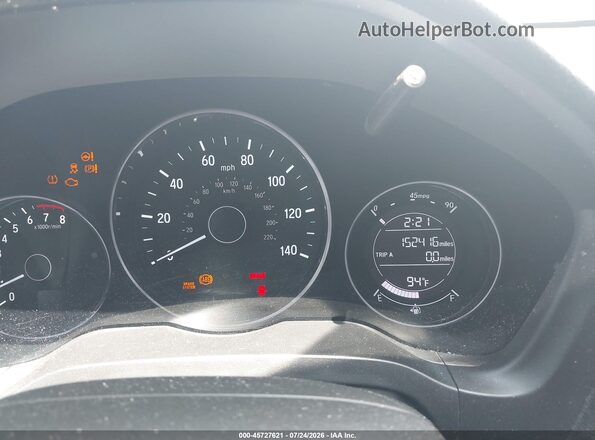 3CZRU6H59HM714811 2017 HONDA HR-V Белый Вид задних сидений