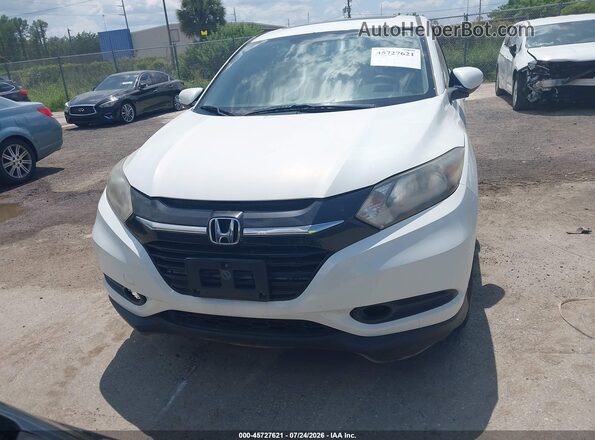 3CZRU6H59HM714811 2017 HONDA HR-V Белый Вид щитка приборов