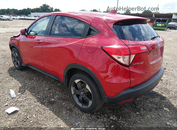 3CZRU6H59JG704722 2018 HONDA HR-V Red Հետևի ձախ