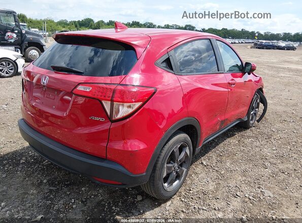 3CZRU6H59JG704722 2018 HONDA HR-V Red Հետևի աջ