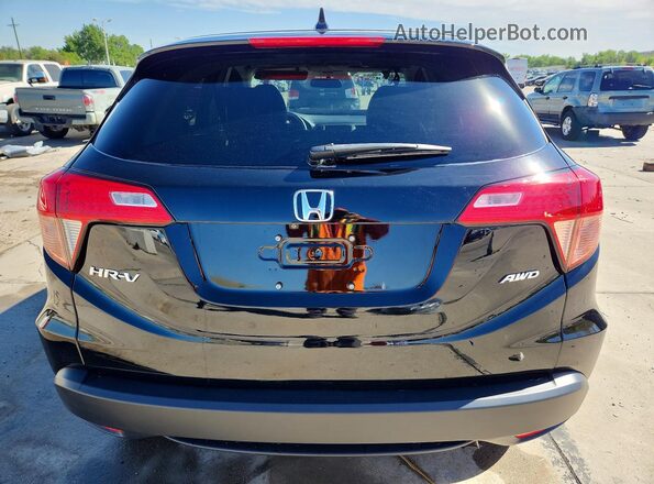 3CZRU6H59JG711007 2018 HONDA HR-V Black Հետևի տեսք