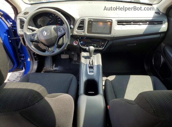 3CZRU6H59JG725733 2018 HONDA HR-V Blue Առջևի վահանակի տեսք