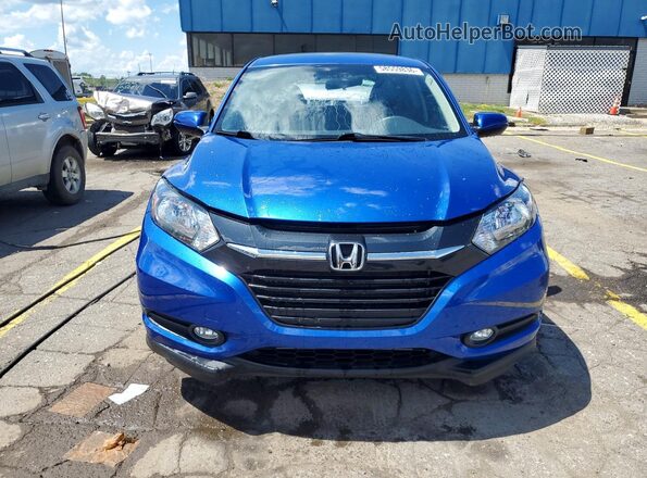 3CZRU6H59JG725733 2018 HONDA HR-V Blue Դիմացի տեսք