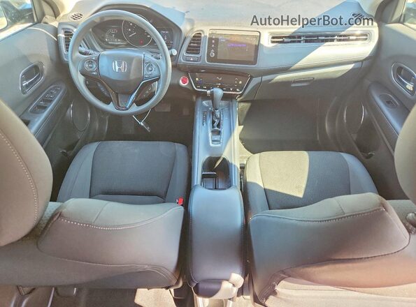 3CZRU6H59KM705078 2019 HONDA HR-V Purple Vista del salpicadero