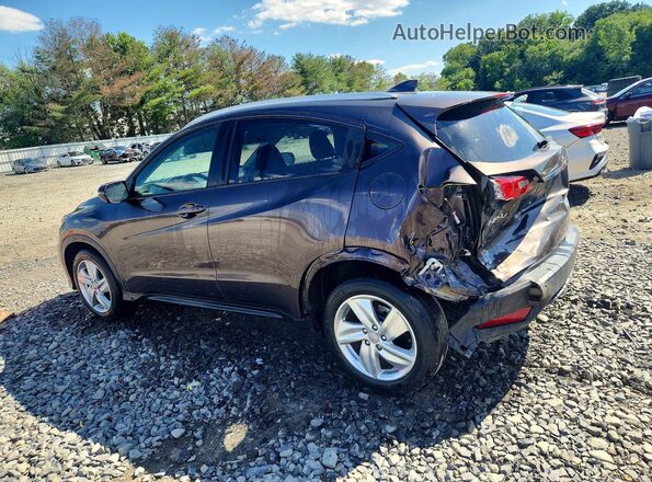 3CZRU6H59KM705078 2019 HONDA HR-V Purple Trasero izquierdo