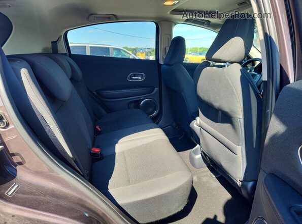3CZRU6H59KM705078 2019 HONDA HR-V Purple Vista de los asientos traseros