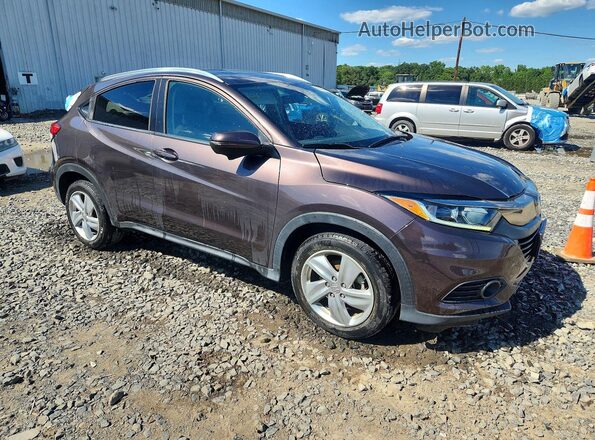 3CZRU6H59KM705078 2019 HONDA HR-V Purple Delantero derecho