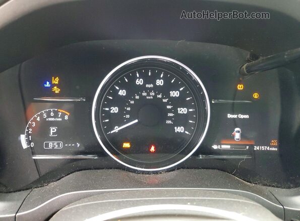 3CZRU6H59KM707820 2019 HONDA HR-V Серый Вид щитка приборов