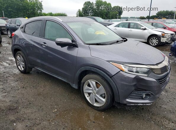3CZRU6H59KM707820 2019 HONDA HR-V Серый Передняя правая четверть
