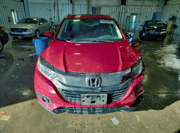 3CZRU6H59KM729882 2019 HONDA HR-V Red Widok z przodu