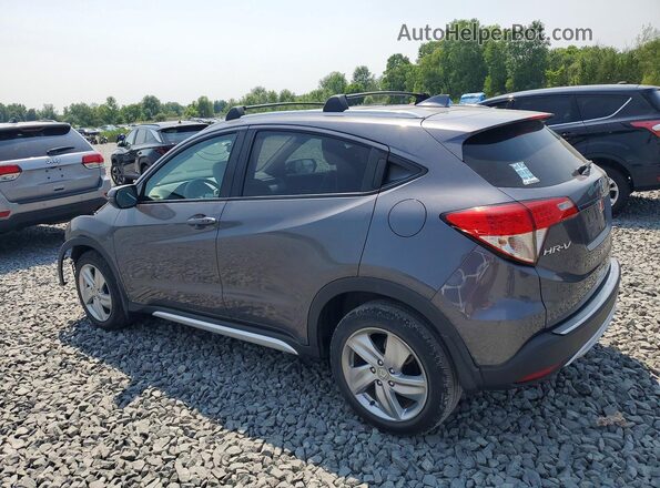 3CZRU6H59LM701498 2020 HONDA HR-V Gray Trasero izquierdo
