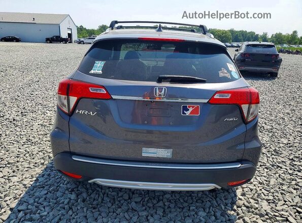 3CZRU6H59LM701498 2020 HONDA HR-V Gray Vista trasera